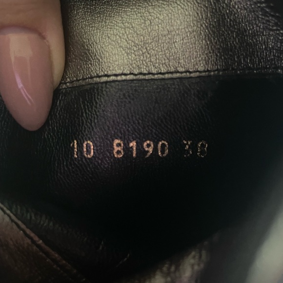 Walter Steiger Antracite Nappa Leather Snake Skin Boots Size 7 - Picture 8 of 13